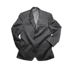 JOS A BANK Men's‎ Charcoal Gray Wool Blend Suit Jacket Blazer Size 40R